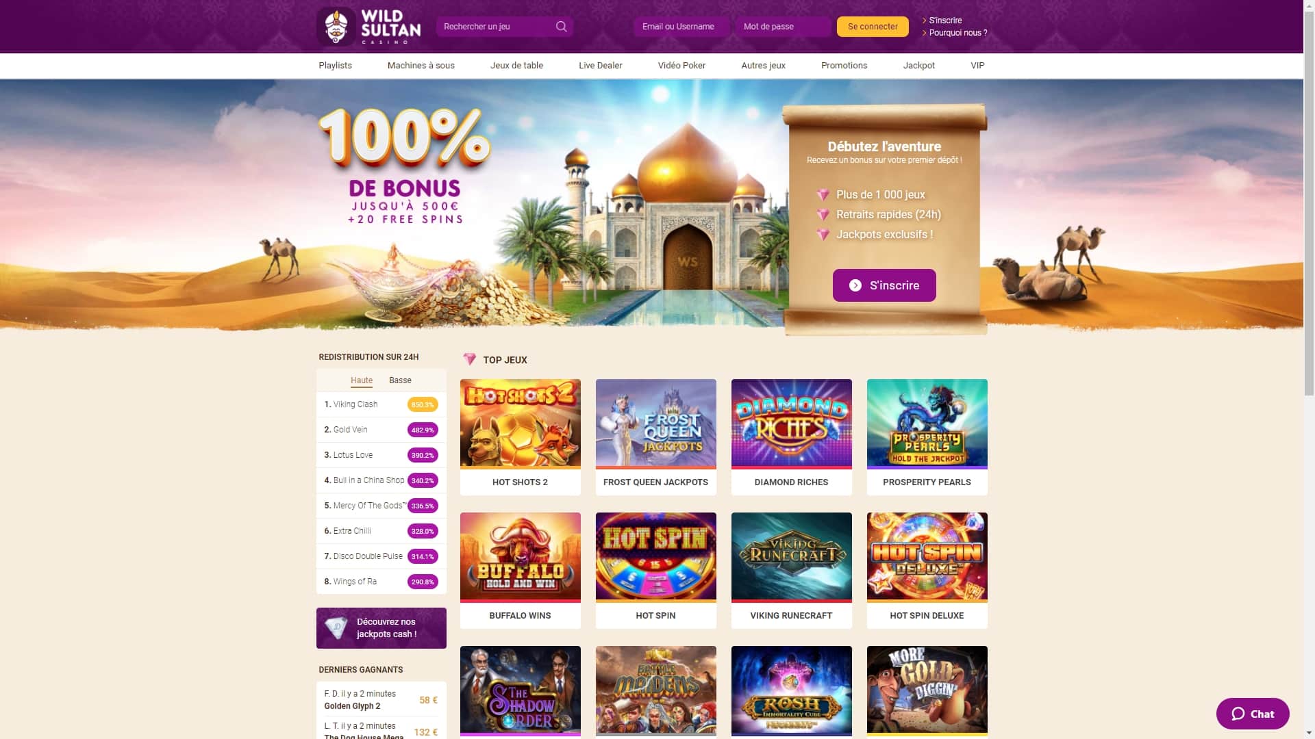 wild sultan avis casino